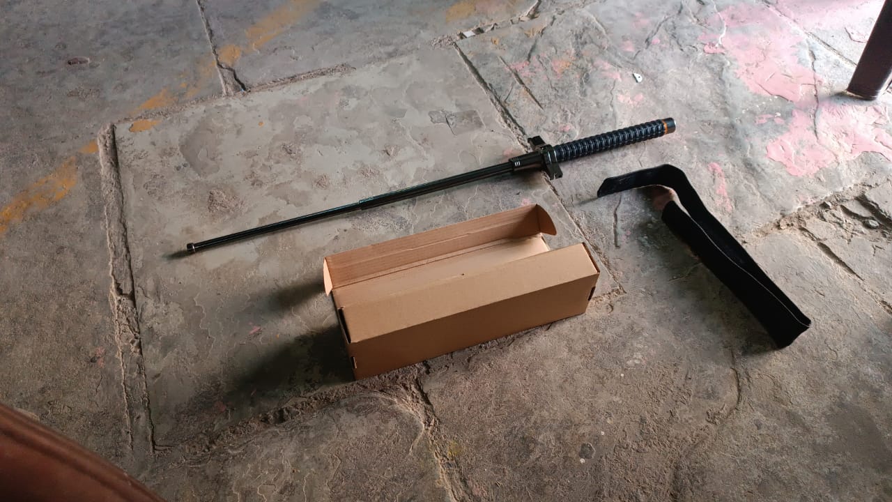 Lightweight Folding Walking Sticks with Nylon Bag Cover (76 Cm) Your Brand