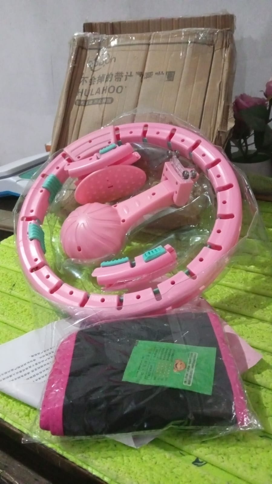 Smart Hula Hoops With Waist Support Belt (2 Pcs Set) Your Brand