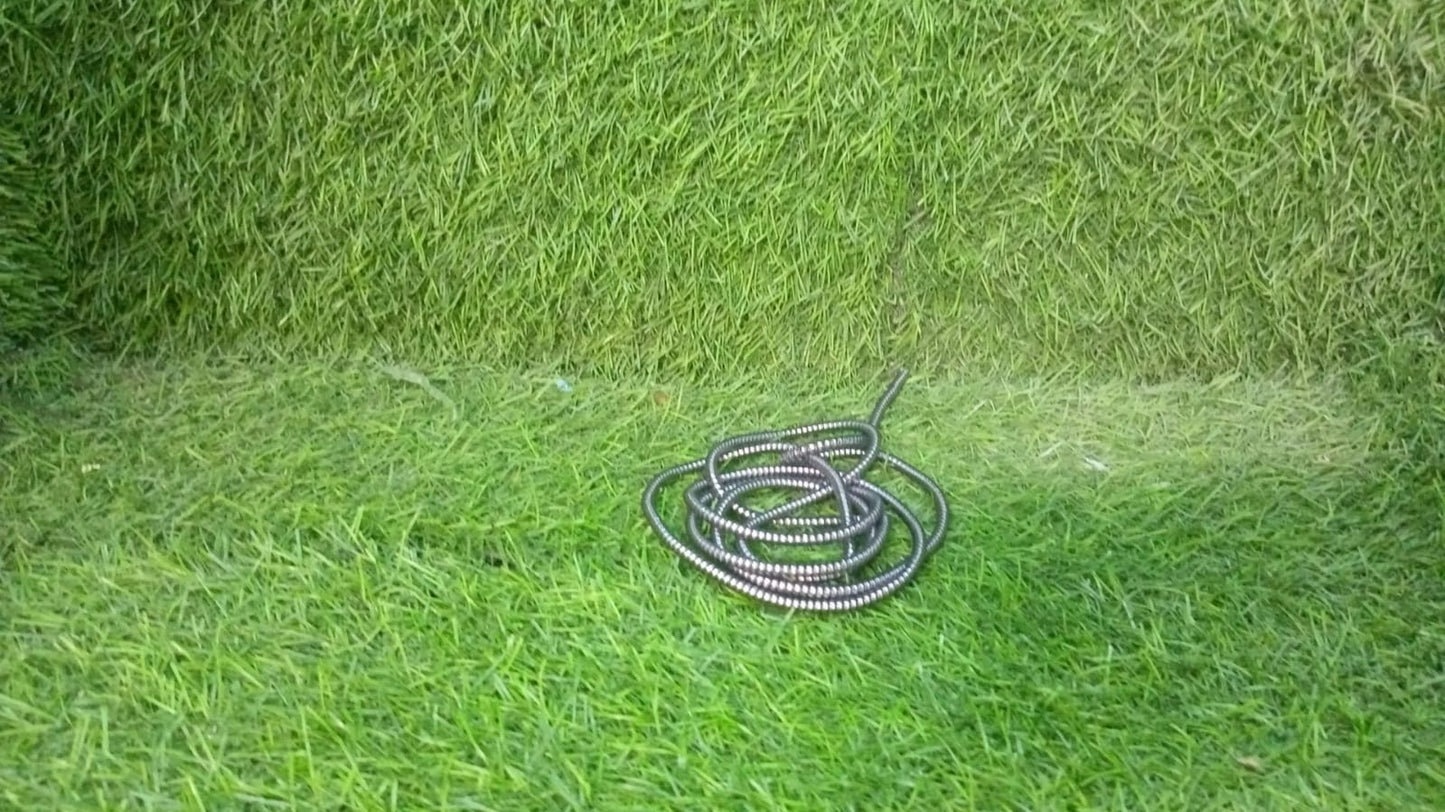 Metallic Finish Cable Spiral Protector / Wire Repair / Pet Cord Protector / Headphone Saver, Cable Wrap / Cover for Mac Charging Cable Your Brand