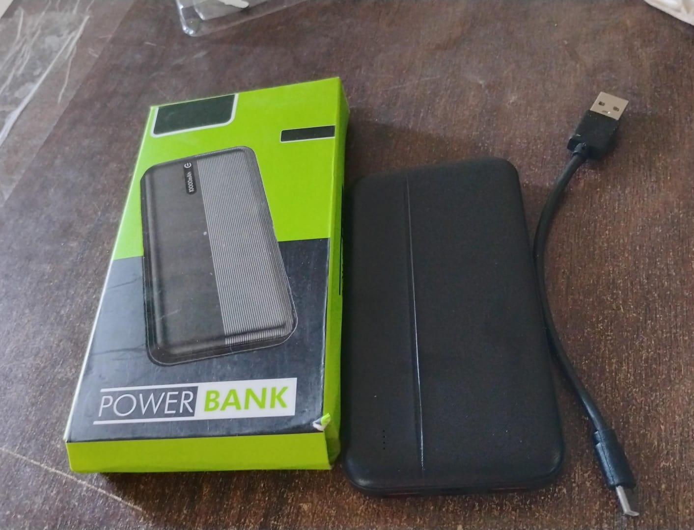 Lithium-Polymer, 2 USB Output, Power Bank, 10000mAh (1 Pc) Your Brand