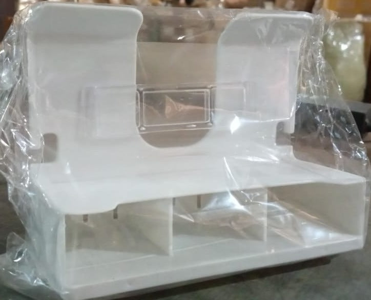 3 Compartment Wall Mount Hair Blower, Hair Dryers Holder (1 Pc) Your Brand