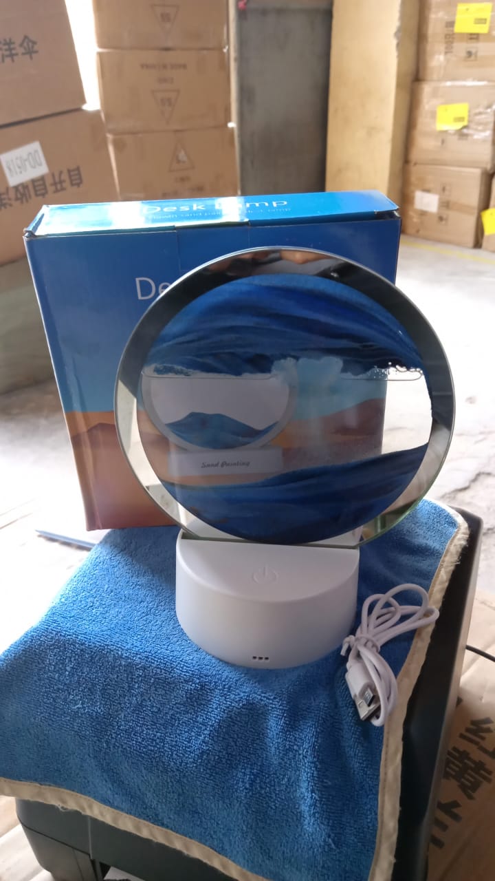 5 Color Light Moving Sand Art Picture (1 Pc) Your Brand