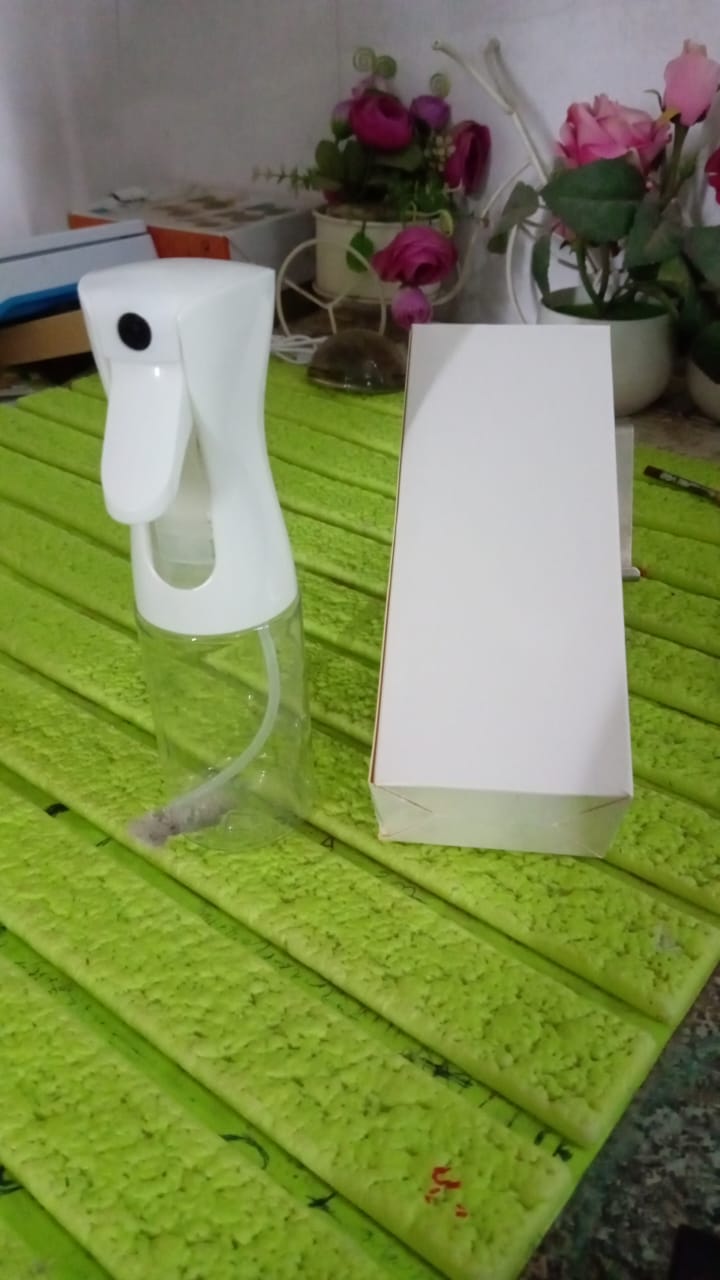 Plastic Oil Spray Bottle - Versatile Kitchen Gadgets (250 ML Approx / With White Box) Your Brand