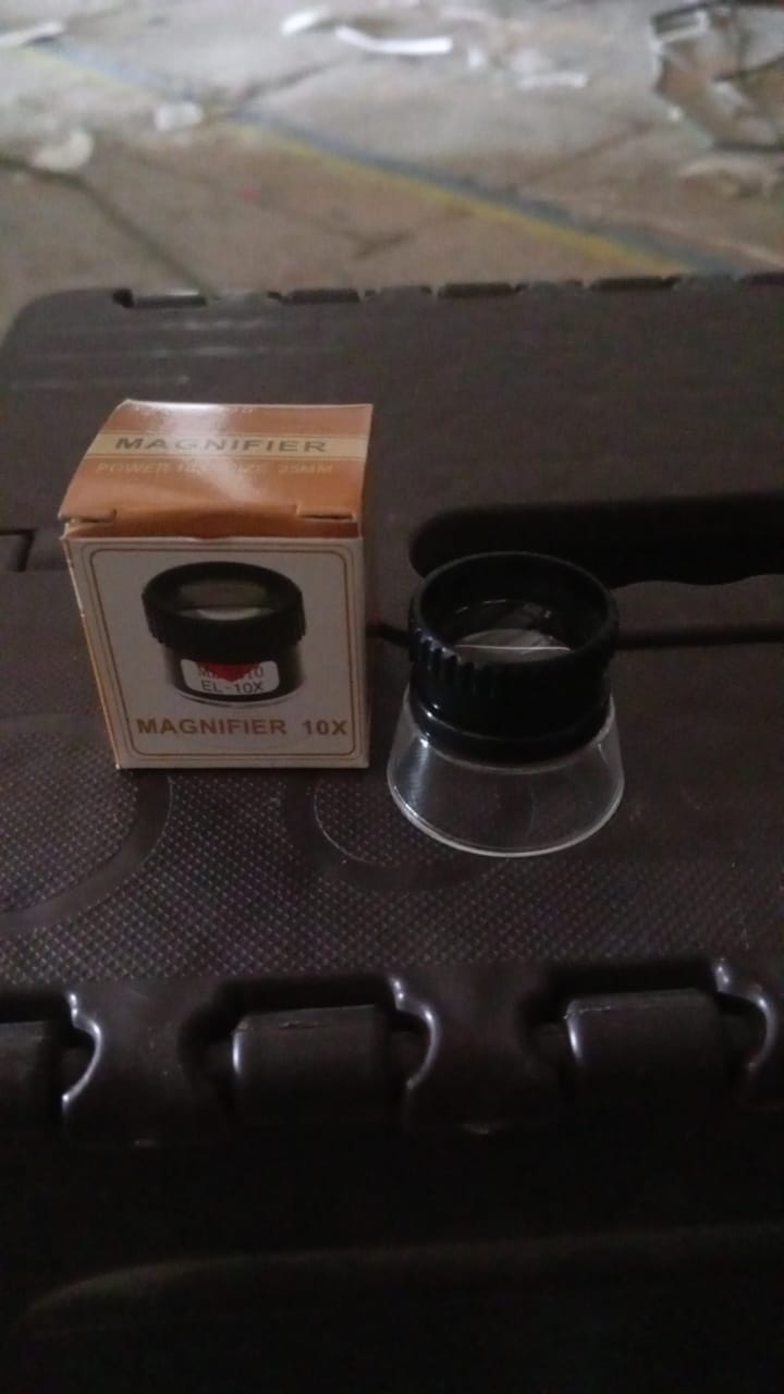 10X Magnifier Glass Repair Watch Magnifying For Home, Office, hobby, Craft (1 Pc / 25 MM) Your Brand