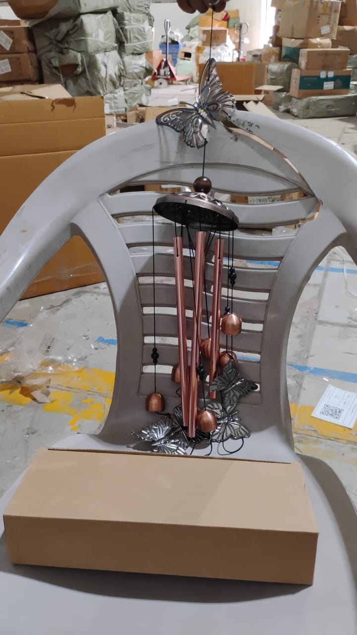 Butterfly Wind Chimes, Wind Chimes Jhumer / Jummer (1 Set) Your Brand