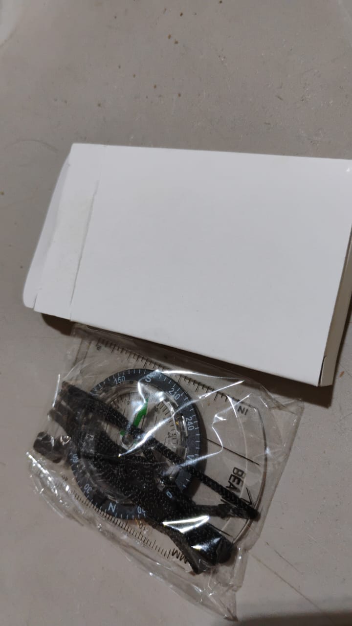 Plastic Compass for Travel Outdoor Compass (1 Pc) Your Brand