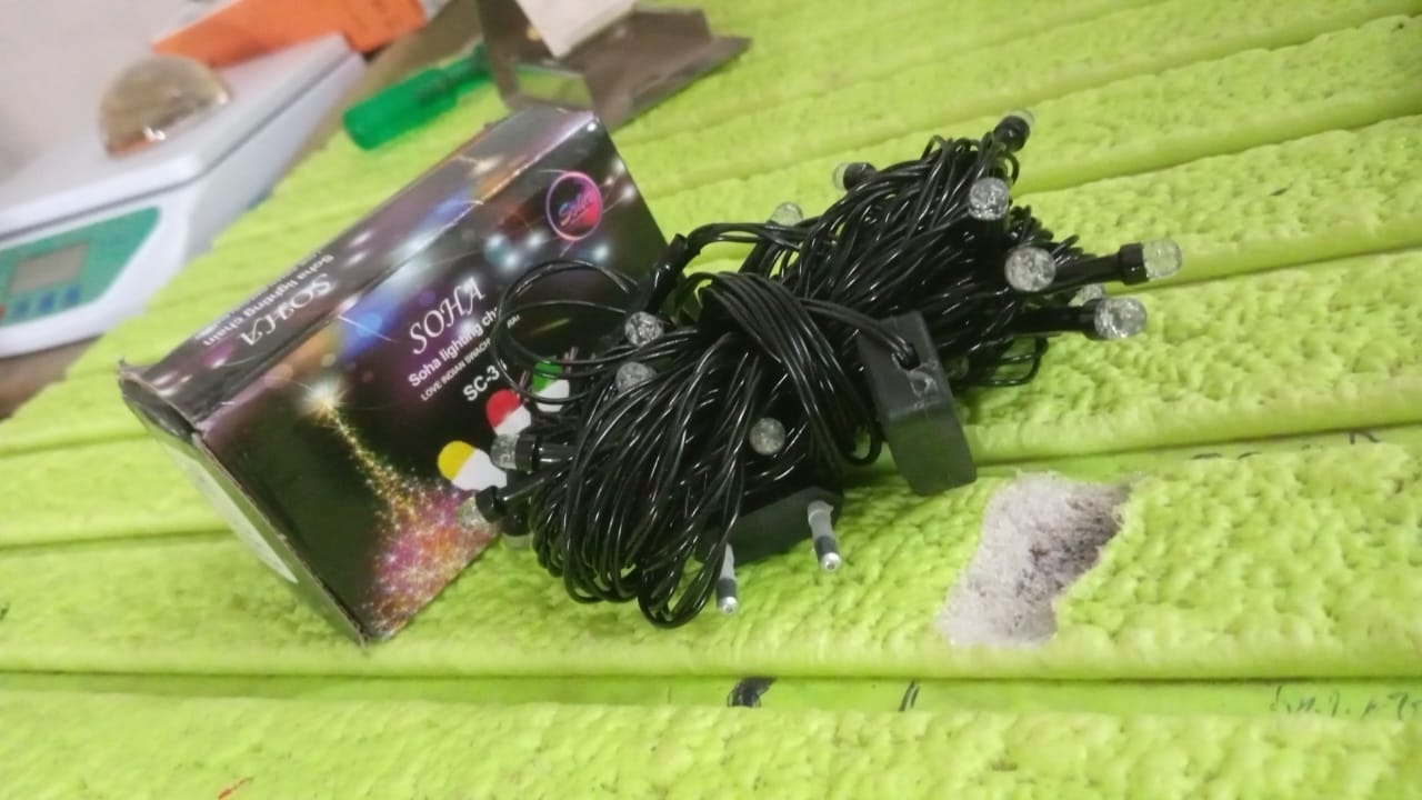 8Mtr Home Decoration Diwali & Wedding LED Christmas String Light (30L 8 Mtr) Your Brand