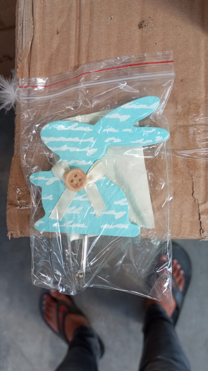 Bunny Adhesive Wall Sticky Hook Strong Wall Hook For Office , Bathroom & Home Use (1 Pc Hook) Your Brand