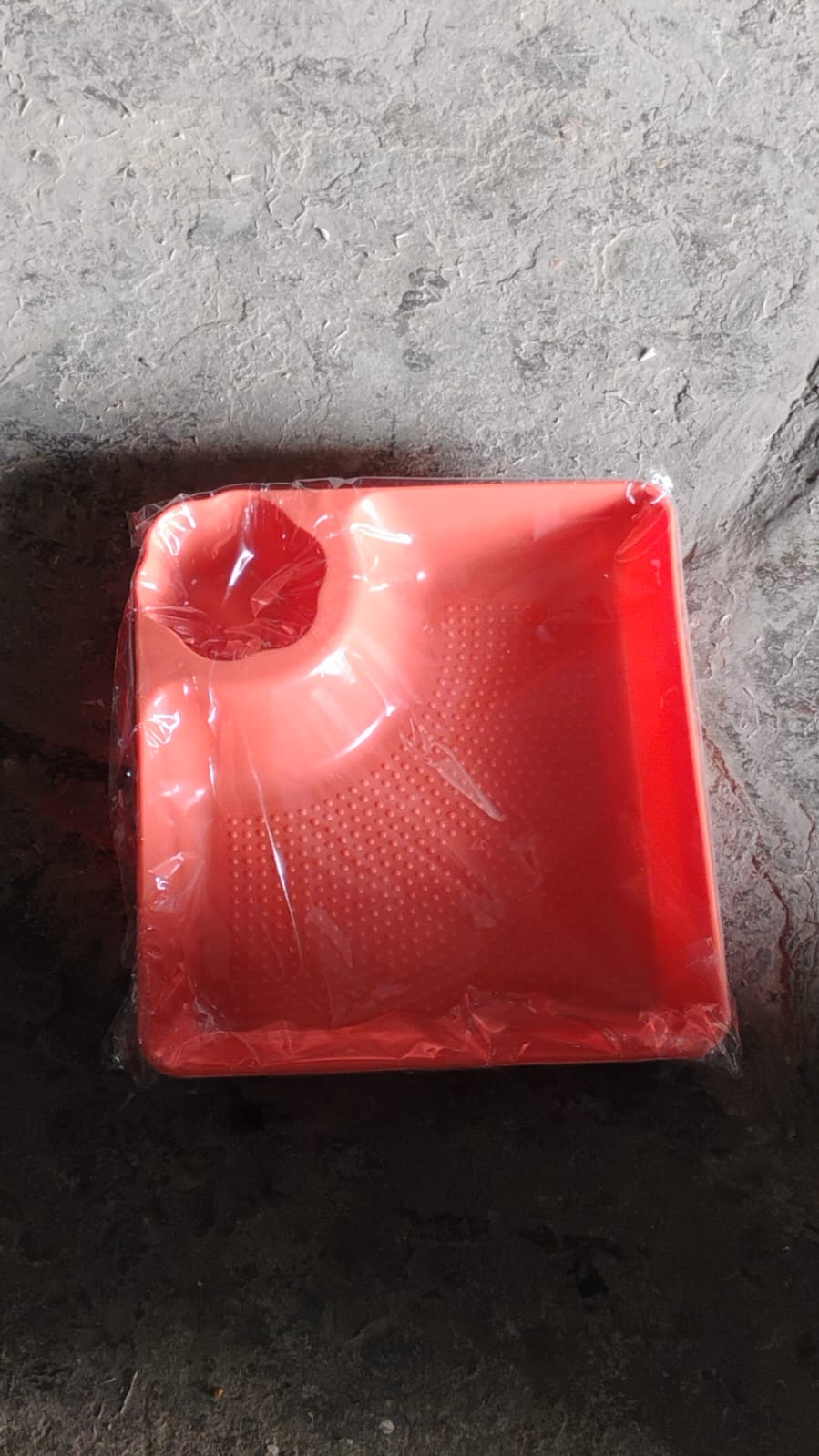 Plastic Plates with Dipping Saucer & Round Dip Part (1 Pc / 18×16 Cm / 1 Pc) Your Brand