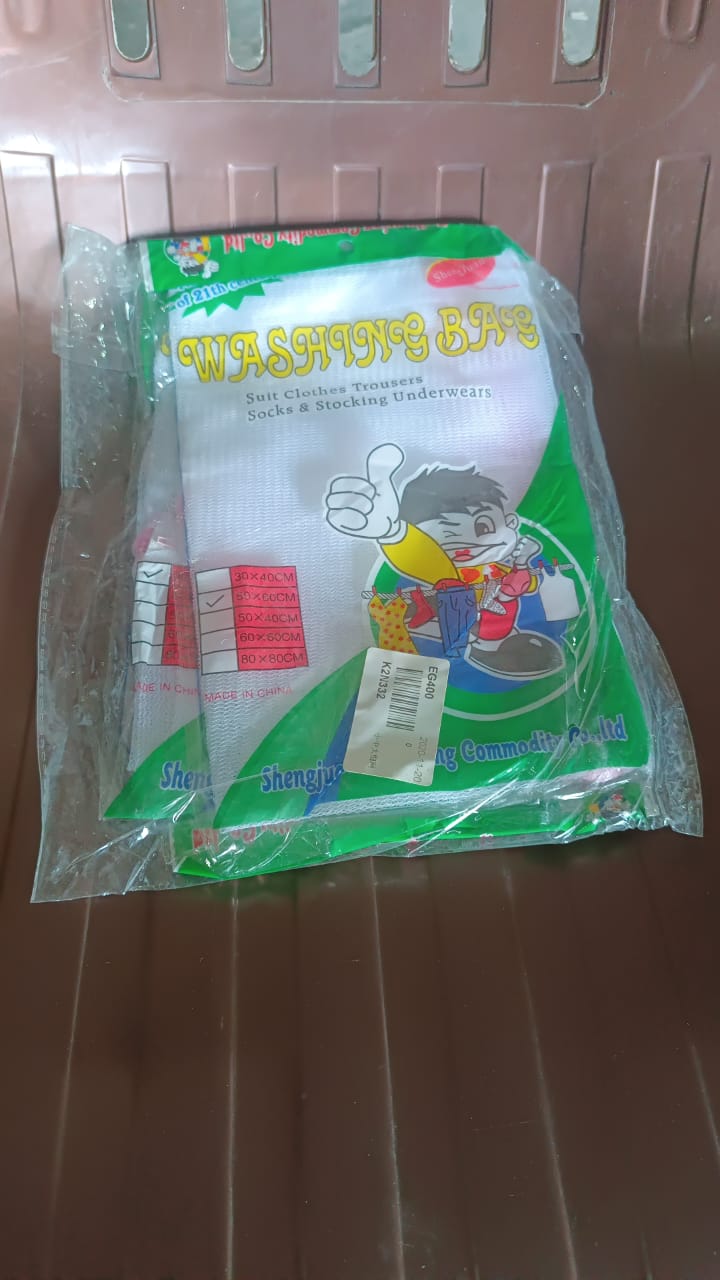 Reusable and Durable Zip Mesh Laundry Bag 3 Different Size (3 Pcs Set) Your Brand