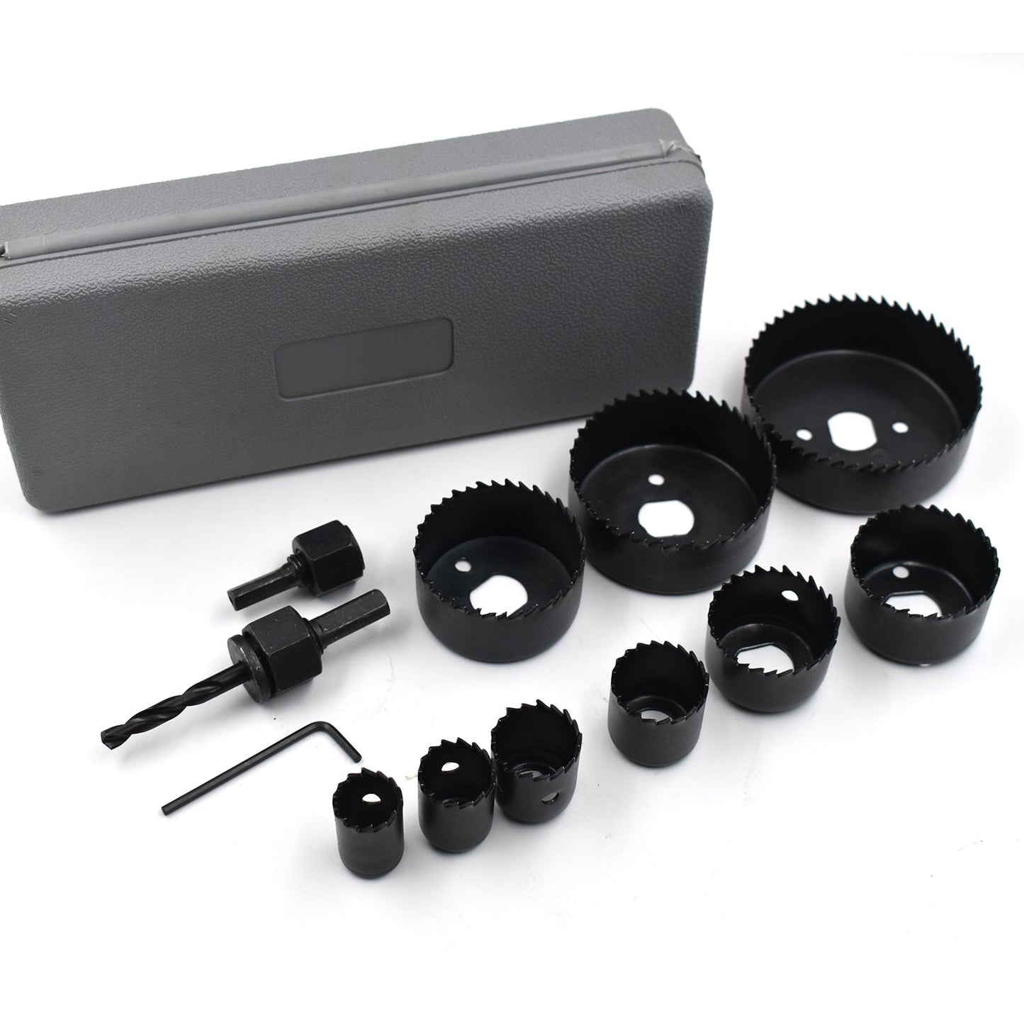 0415 -12 Pcs 19-64mm Hole Saw Kit Wukusy