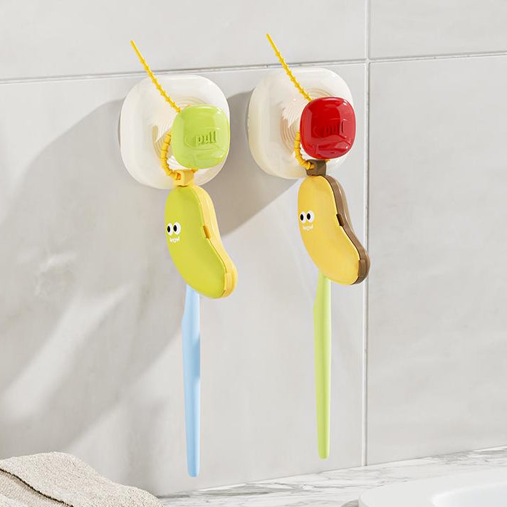 Banana Toothbrush Cover β Cute Travel Friendly Case