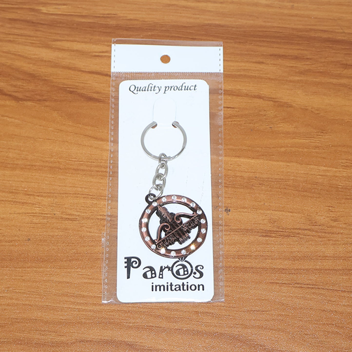 Decorative Metal “Jai Shree Shyam” Keychain (1 Pc)