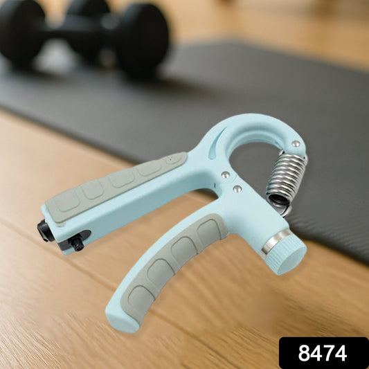 Gym Fitness Hand Grip Adjustable Finger Heavy Exerciser Strengthener 1 Pc