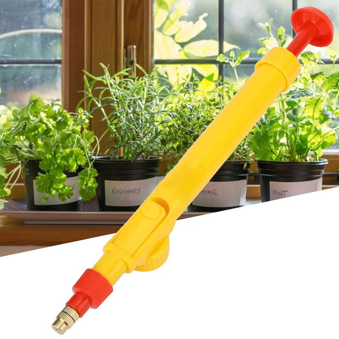0470 Water Bottle Spray Gun Nozzle Manual Adjustable Water Pump Garden  Washing Hand Held Sprayerwatering Can Sprayer Pressure Nozzle Irrigation Tool And Pump For Efficient Care - Boost Your Gardening Experience (1 Pc) Wukusy