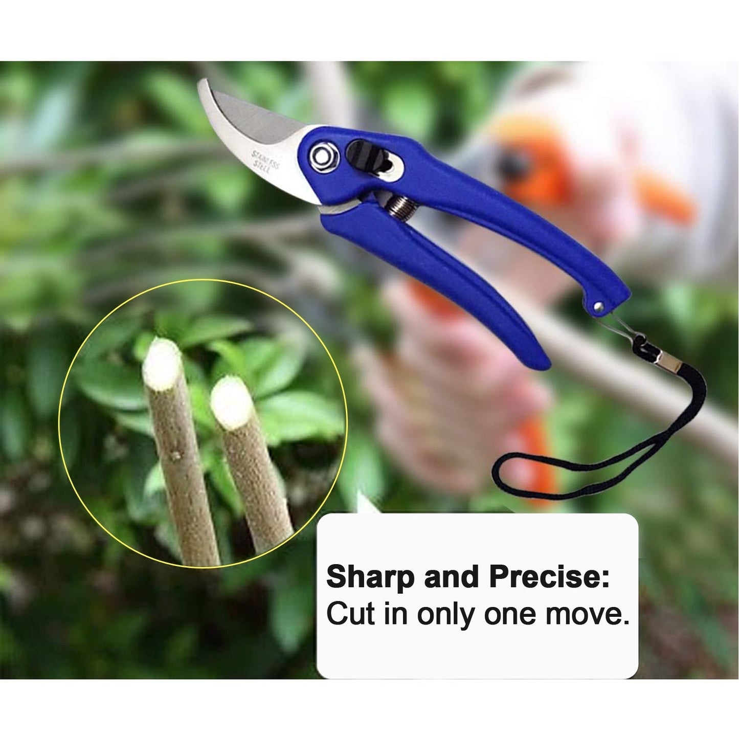0465a Garden Shears Pruners Scissor For Cutting Branches Flowers Leaves Pruning Seeds Wukusy
