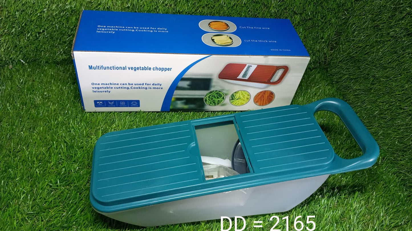 Multifunctional Vegetable Slicer Cutter Onion and Potato Slicer cutter with 6blades and 1 peeler Your Brand