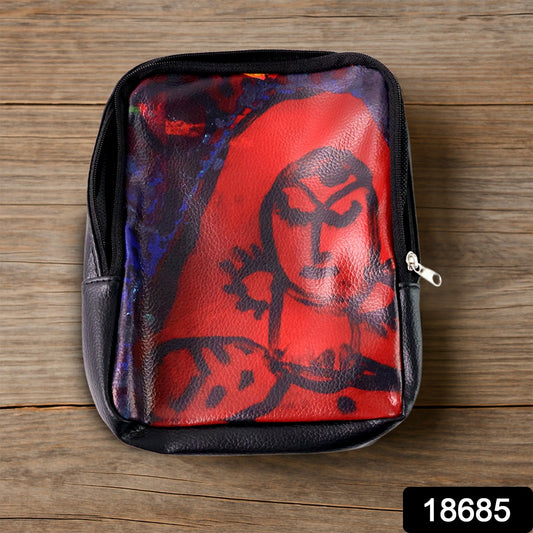 Cultural Print Utility Bag