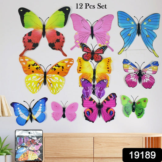 Decorative Multicolor Butterfly Stickers