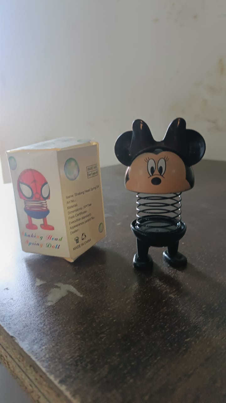 Cartoon Face, Spring Doll Toy (1 Pc) Your Brand