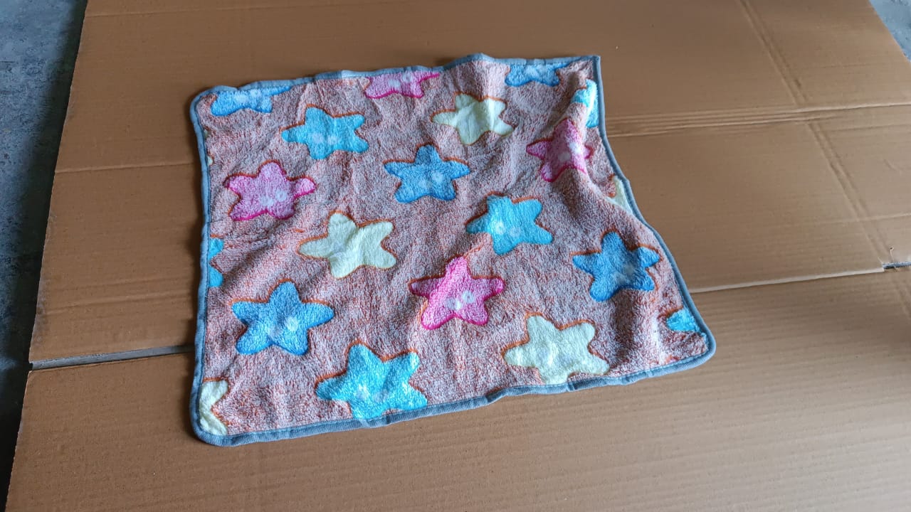 Pet Soft Cat Dog Towel / Blanket, Warm Sleep Mat (55×40 Cm / 1 Pc / Mix Color & Design) Your Brand