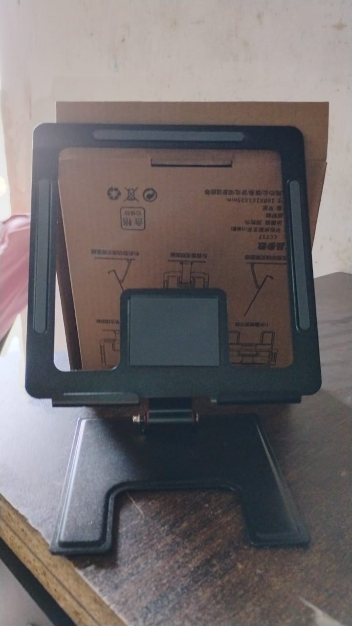 Adjustable Desktop Tablet Phone Stand Aluminium Alloy Stand For Phone (1 Pc) Your Brand