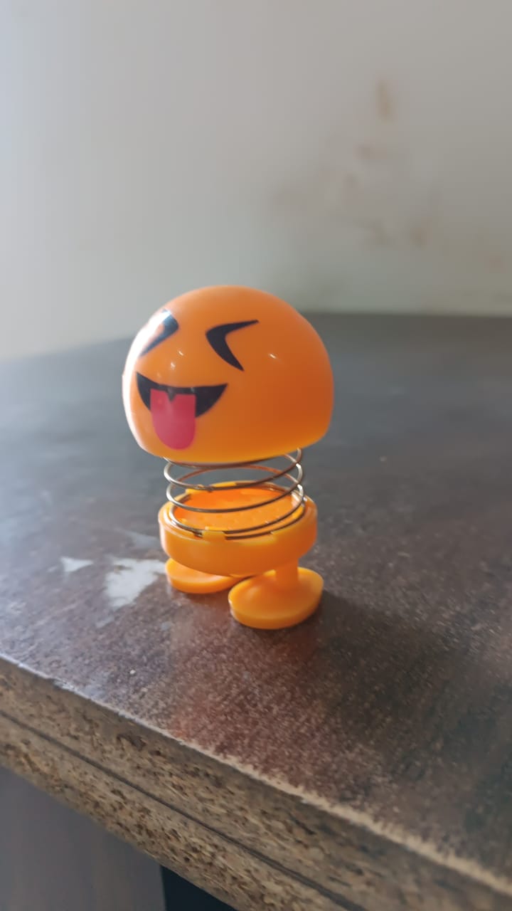Cartoon Face, Spring Doll Toy Emoji (1 Pc) Your Brand
