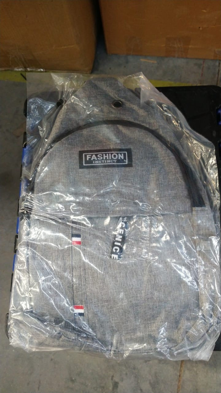 Waterproof Anti Theft Cross-body fanny pack waist bag, Shoulder Bags Chest Men Casual fashion USB Charging hook Sling Travel Bag (1 Pc / Black & Grey Color) Your Brand