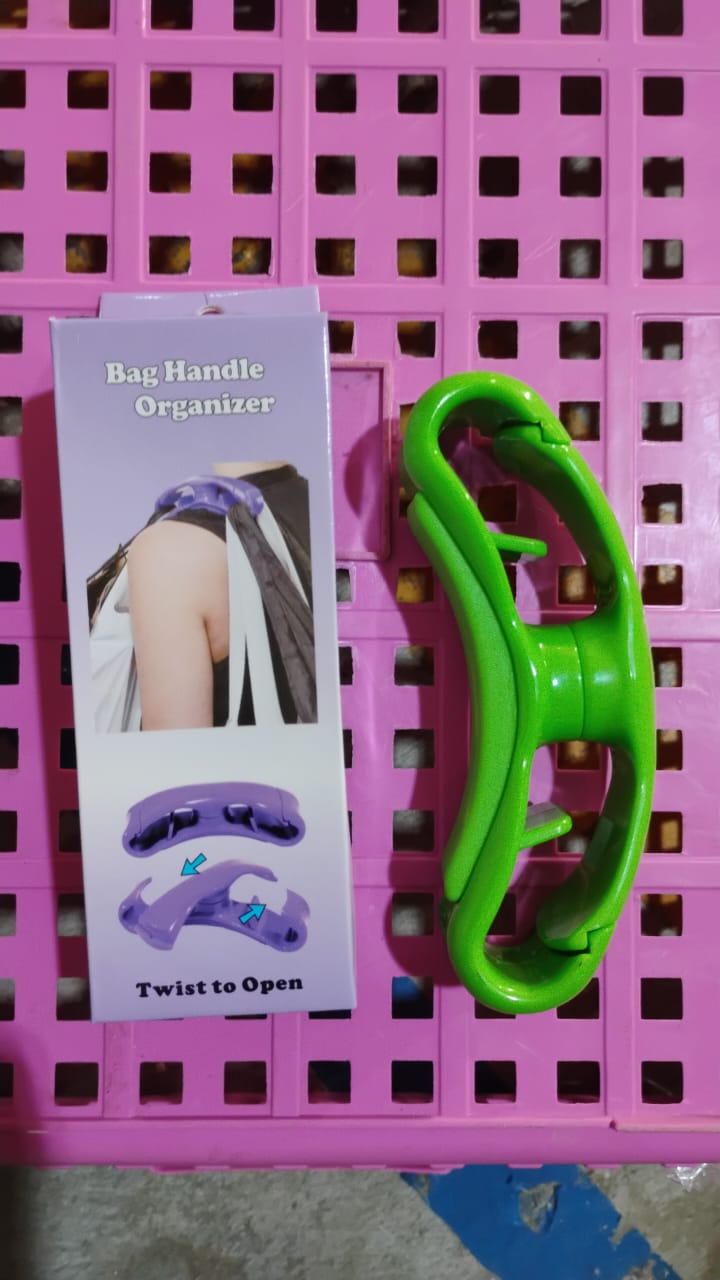 Click & Carry Grocery Bag Holder (1 Pc / Multi Color) Your Brand