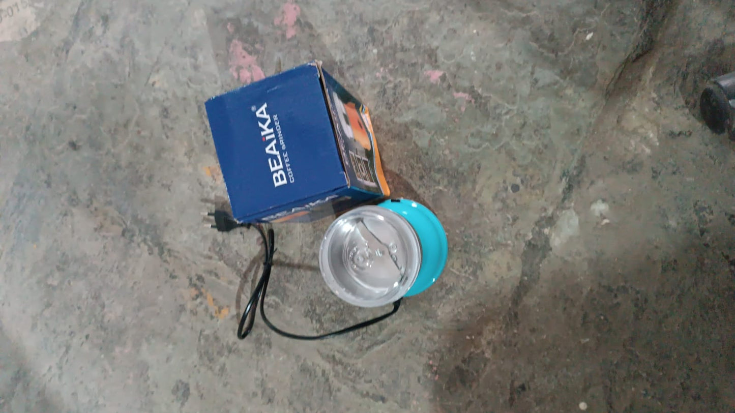 Multi Function Electric Small Food Grinder Grain Grinder (100-200w / 2 Blade / 1 Pc) Your Brand