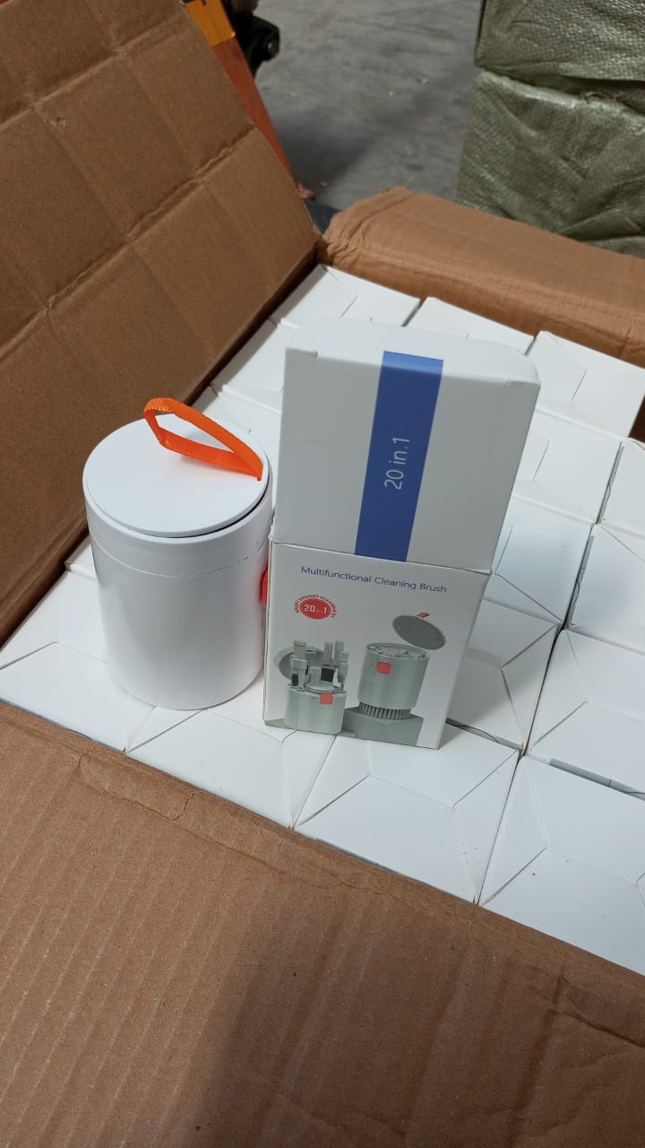 Keyboard Cleaner Kit, 20-in-1 Laptop Phone Screen Cleaning Kit, Keyboard Cleaning Kit with Electronic Cleaning Brush Spray for AirPods Pro, iPhone Pro, Camera, Computer Cleaning Your Brand