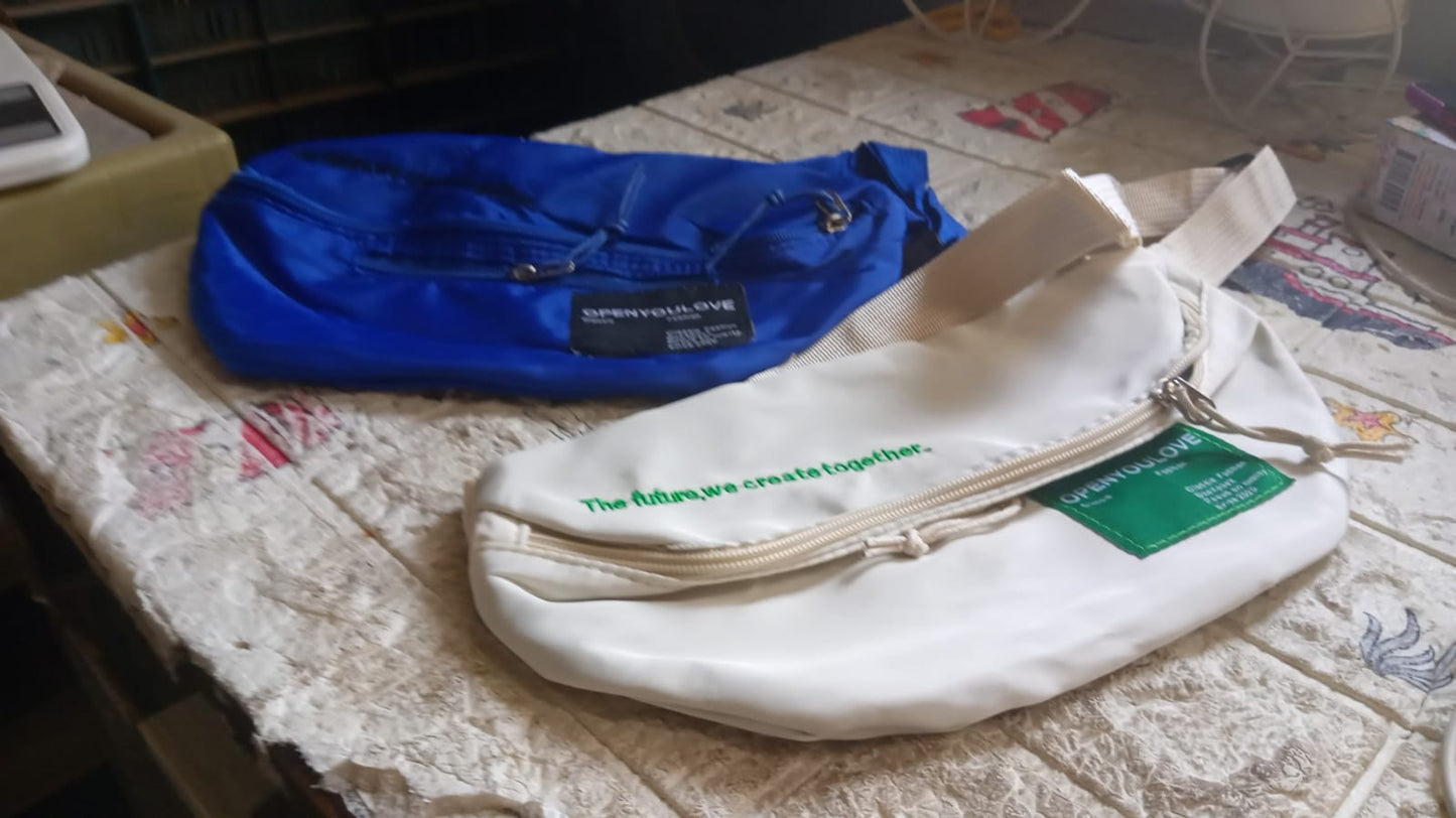 Waist Bags For Men Women-Premium Stitching, Zippers Bag, Waterproof pocket, safe-Large Pack for Hiking Travel Camping Running Sports Outdoors, With Adjustable Strap Bag (Mix Design | 1 Pc) Your Brand