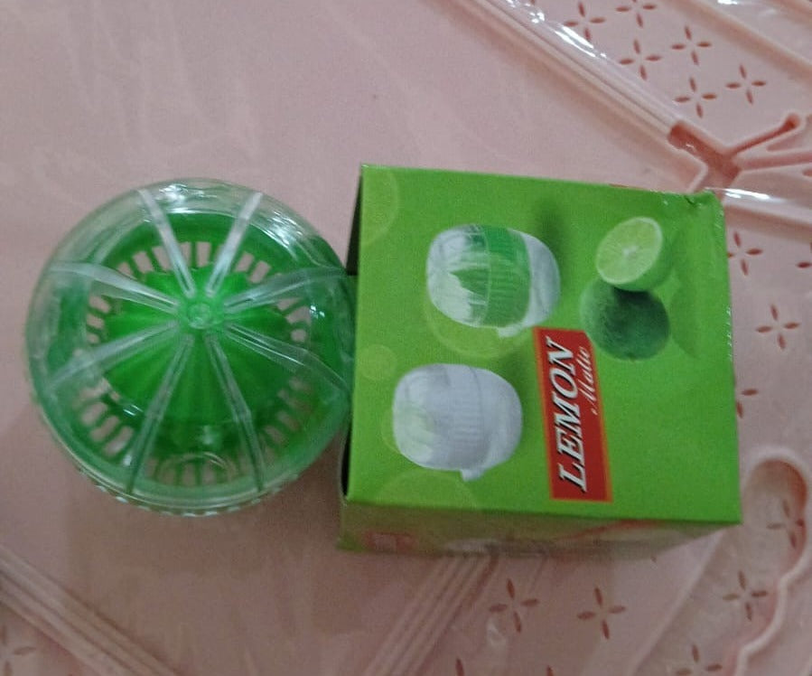 Manual Drink Orange Lemon Citrus Lime Fruit Juice Juicer Squeezer, BPA Free, Press & Pourer With Lid Plastic Manual (1 Pc) Your Brand