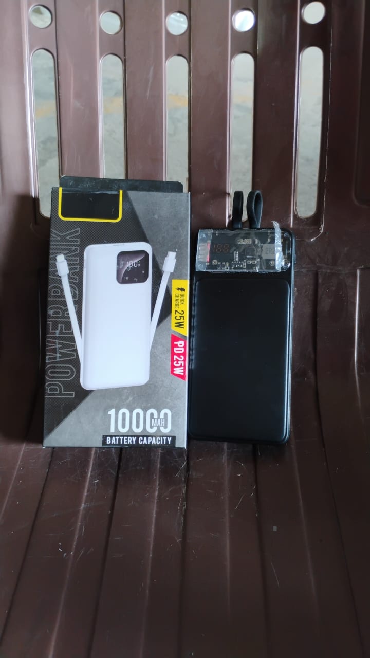 25W Fast Charging Power Bank (10000 mAh) Your Brand