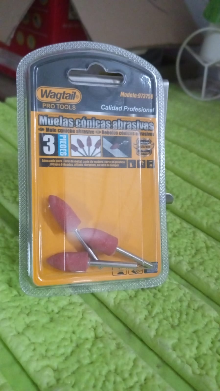 Bullet Shape Rotary Grinding Stone Set (3 Pcs Set) Your Brand