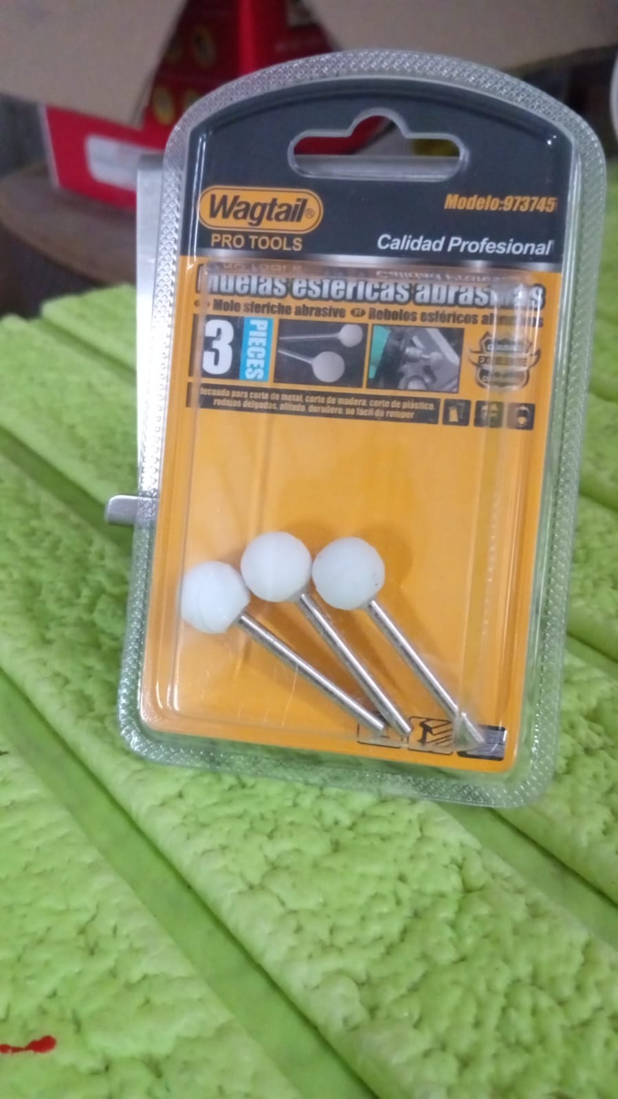 Abrasive Mounted Grinding Stone Spherical Head Wheel Abrasive Tools (3 Pcs) Your Brand