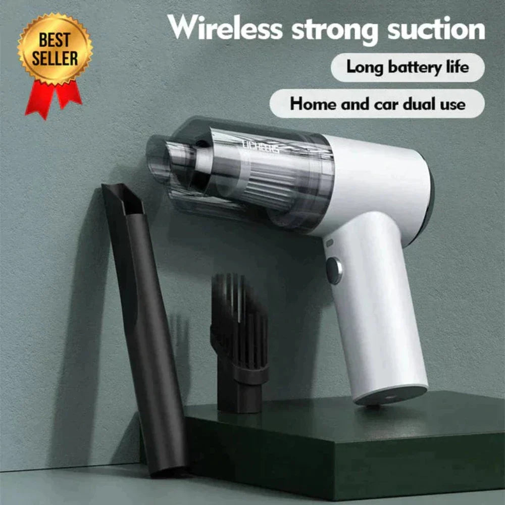 2 in 1 Vacuum Cleaner | Portable Wireless Car Vacuum Cleaner 120W shopbyte