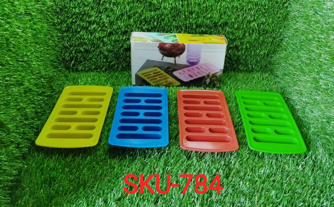 4 Pc Fancy Ice Tray used widely in all kinds of household places while making ices and all purposes. Your Brand