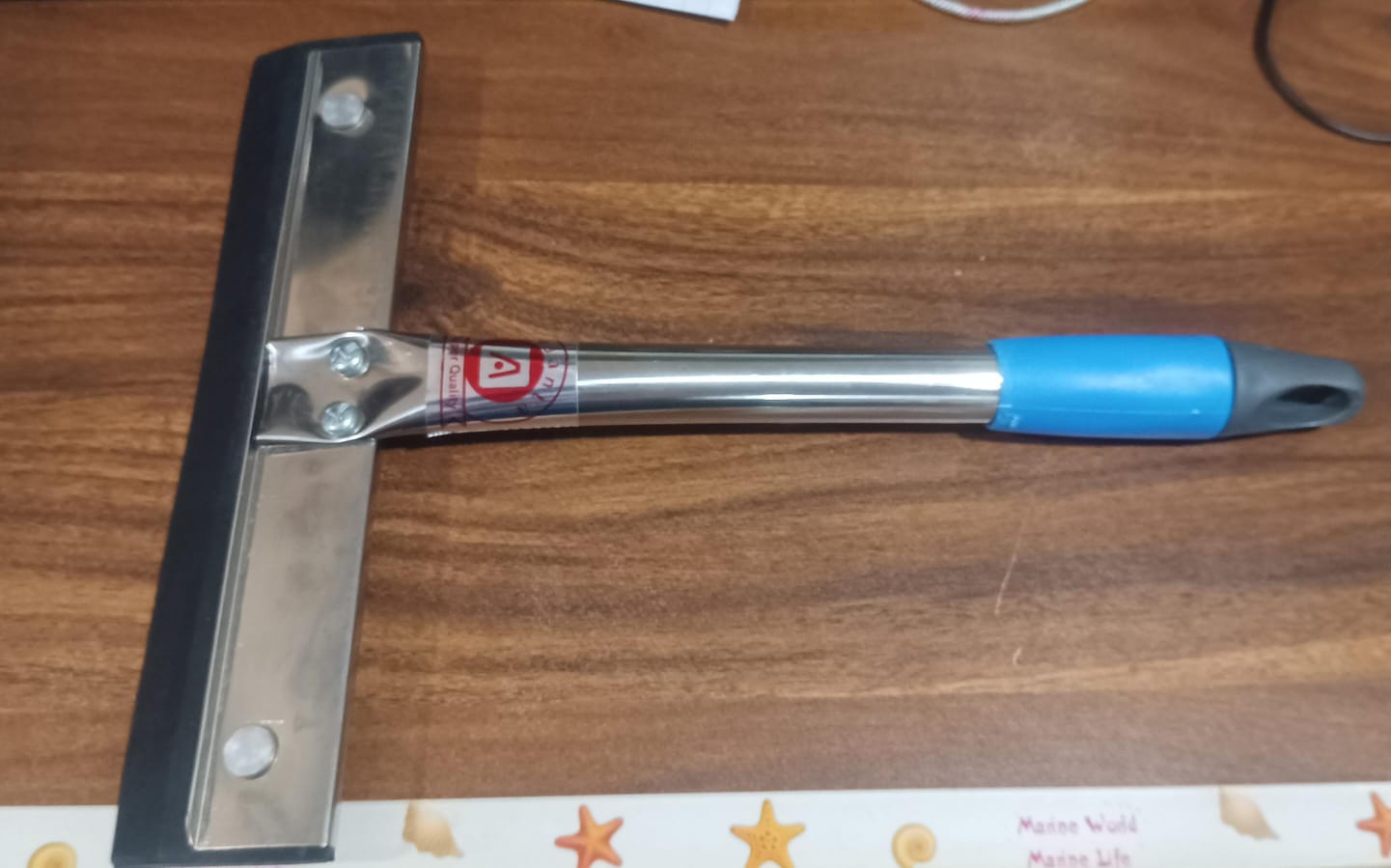 Heavy Stainless Steel Kitchen Wiper (1 Pc / 29×21 CM) Your Brand