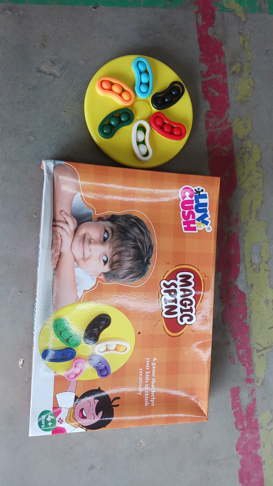 Magic Spin Round Rotating Puzzle Game (1 Pc) Your Brand