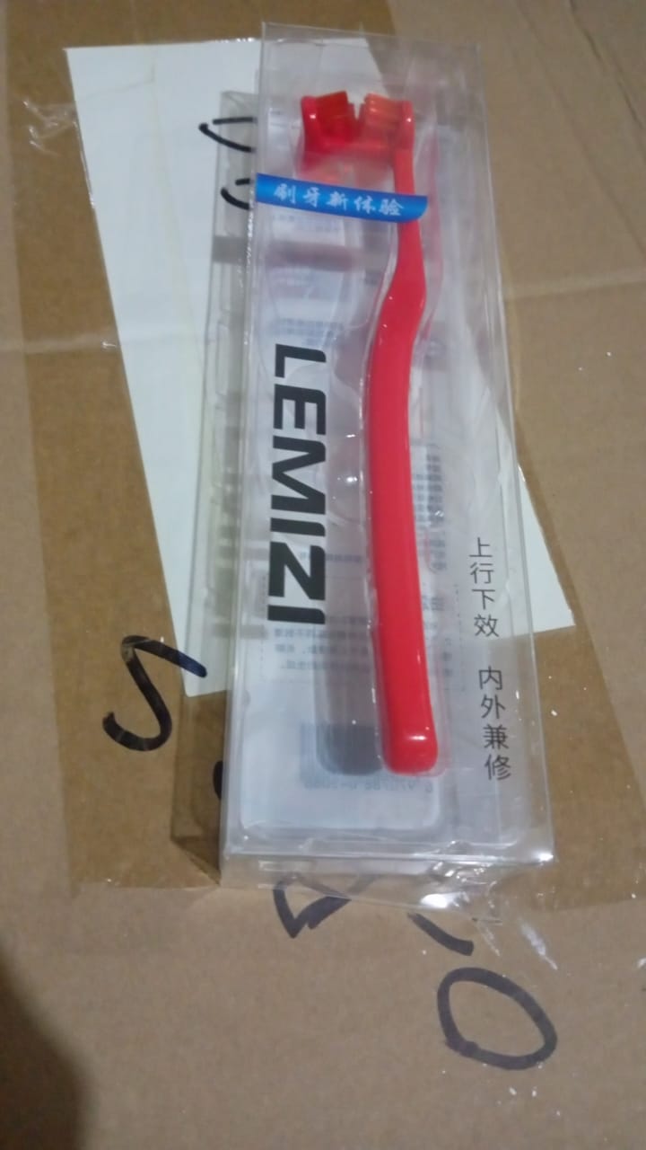 Six-Sided Soft Toothbrush, Anti-Bacterial 6 Sided Care (1 Pc/ Mix Color) Your Brand