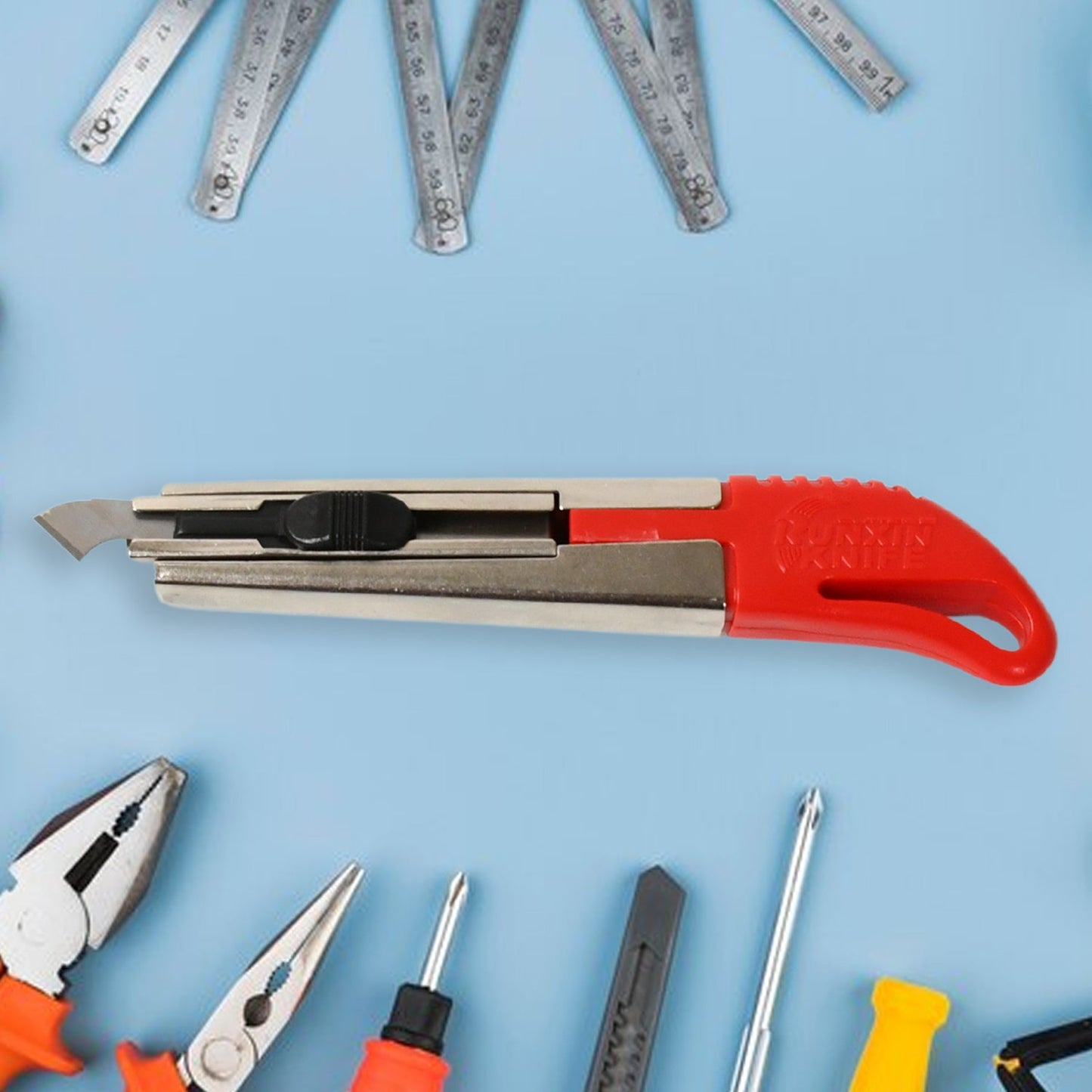 0418 Multi-use Plastic Cutter With Plastic Cutting Blade And Precision Knife Blade Wukusy
