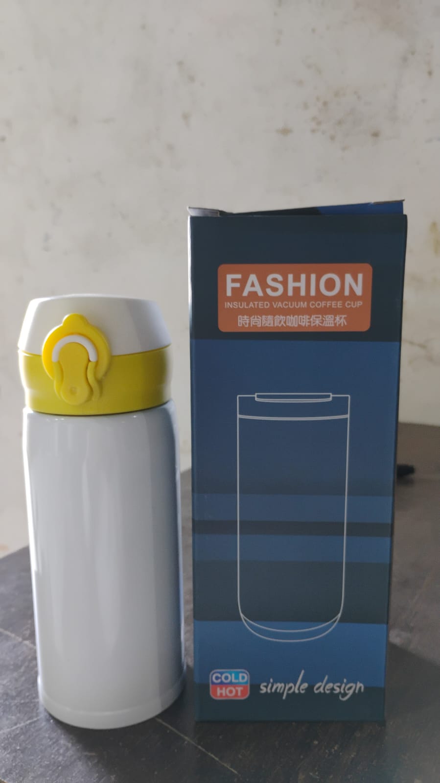 Water Bottle for Kids – Insulated Vacuum Stainless Steel Bottle (300 ML Approx) Your Brand