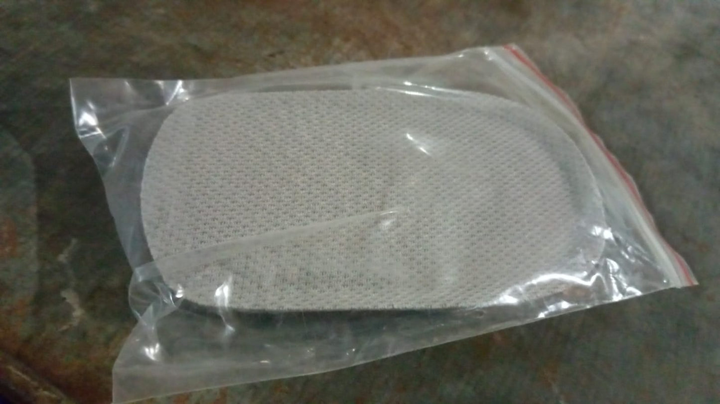 Height Increase Silicone Insoles Heel, Shoe Pads (12×7 Cm / 1 Pair) Your Brand