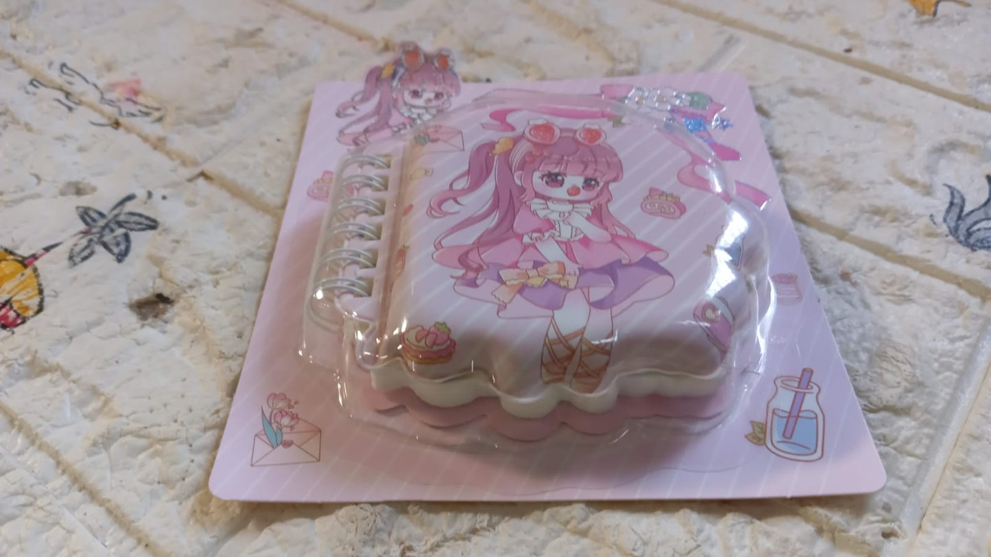 Adorable Cartoon Diary: Fun & Fancy Pages for Kids (Pocket Size, 1 Pc) Your Brand