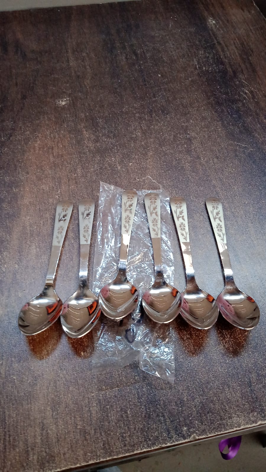 Stainless Steel Table Spoons Set of 6 Your Brand