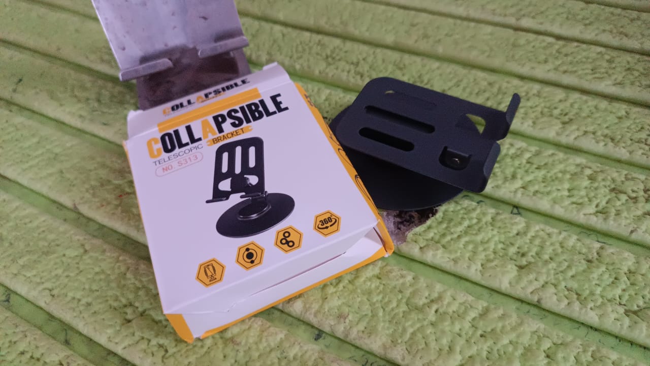 Mobile Stand Foldable & 360° Rotatable Mobile Stand (1 Pc) Your Brand