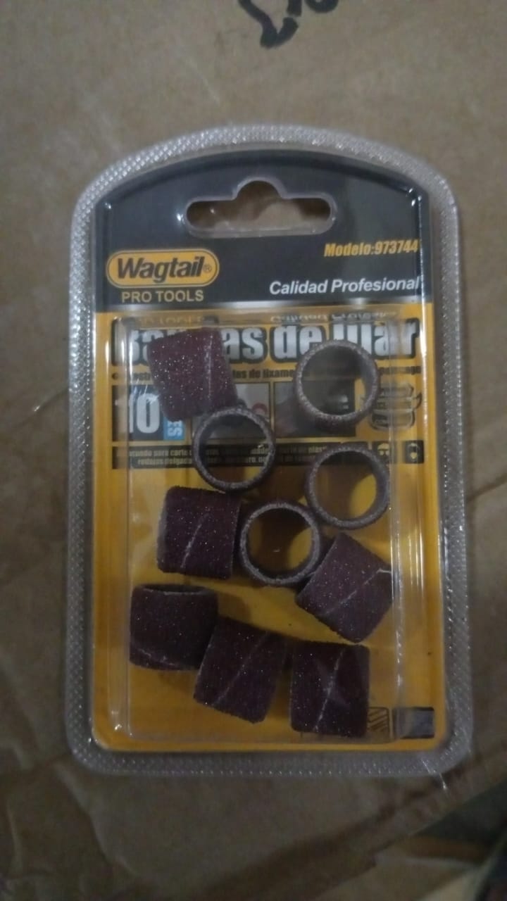 Drum Polishing Kit, Drum Sanding Sleeves Widely Used (10 Pcs Set) Your Brand