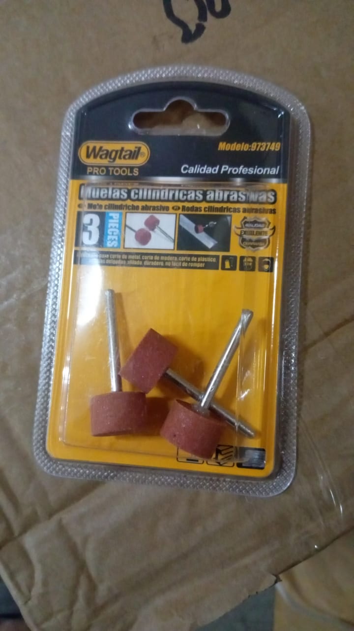 Wool Felt Polishing Buffing Wheels, Wool Felt Mounted Polishing Bits (3 Pcs Set) Your Brand