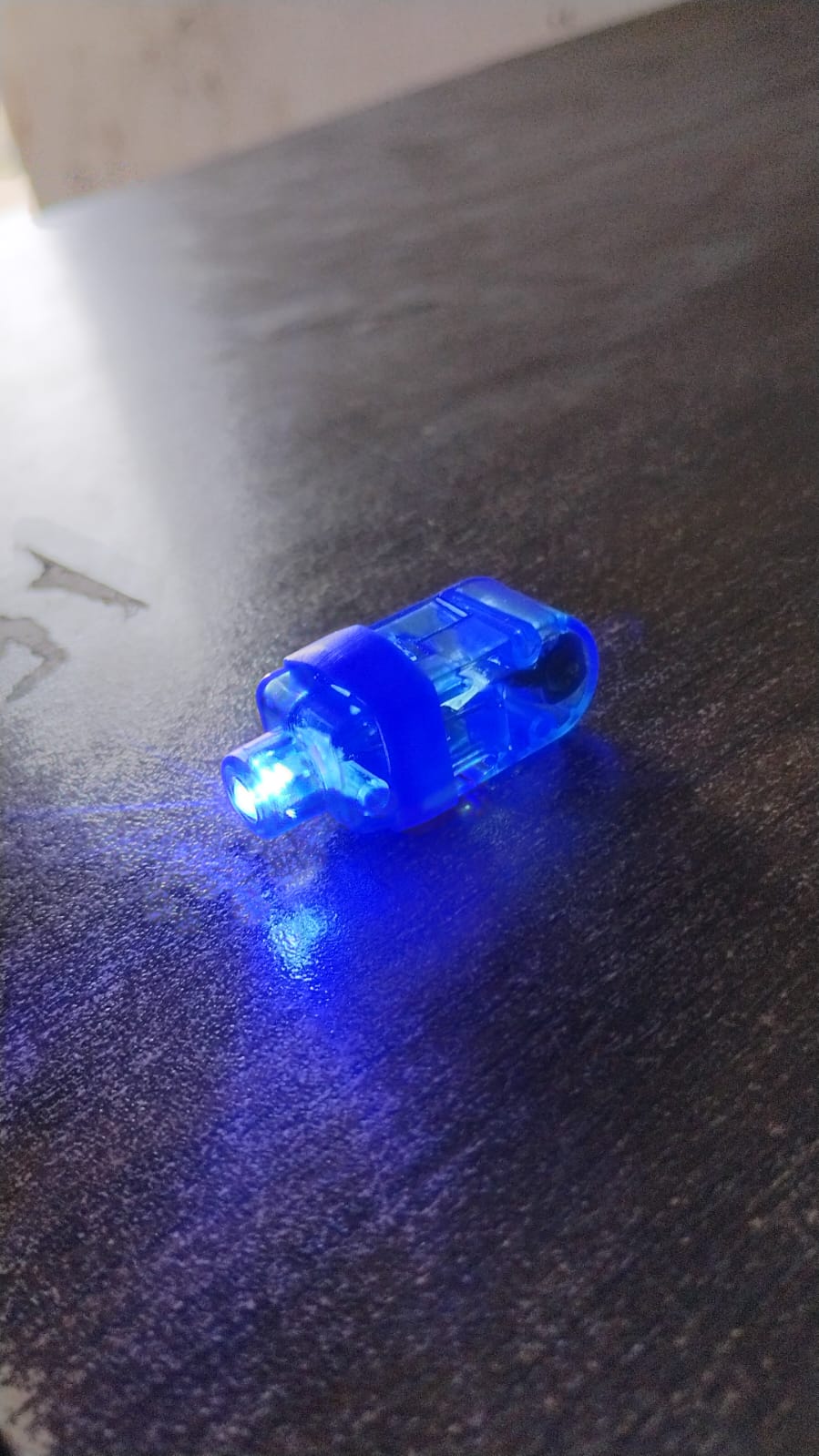 Light up Finger Tips, Clear Mini Rings, LED Glow Ring with Elastic Band (1 Pc) Your Brand